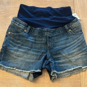 Maternity Jean shorts